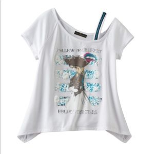 Disney Pirates of the Caribbean Asymmetrical Tee